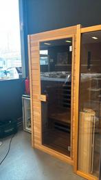 Infrarood sauna klein 90x90cm 1 persoons, Ophalen, Zo goed als nieuw, Complete sauna