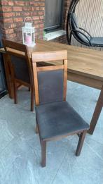 Complete Eetkamer Set: Tafel, Stoelen & Meer!, Huis en Inrichting, Tafels | Eettafels, Ophalen, Gebruikt, 100 tot 150 cm, Vier personen