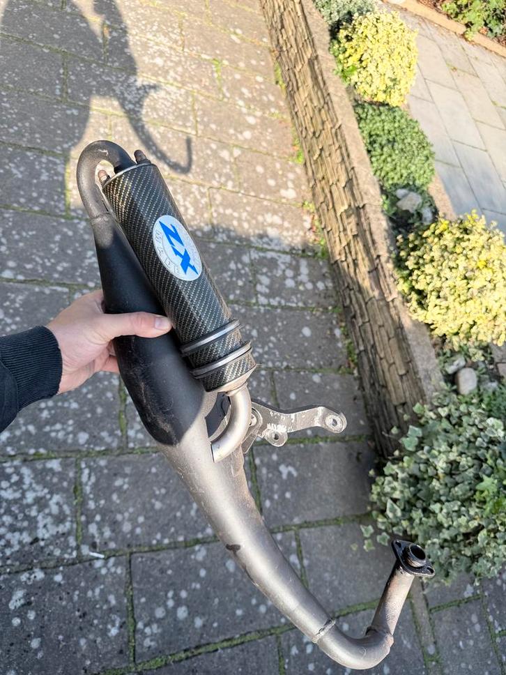 Leo Vince ZX Uitlaat, Fietsen en Brommers, Brommeronderdelen | Scooters, Gebruikt, Overige merken, Uitlaat, Ophalen