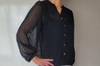 Silvercreek blouse Maat 34 Zwart, Kleding | Dames, Blouses en Tunieken, Silver Creek, Zwart, Ophalen of Verzenden, Zo goed als nieuw