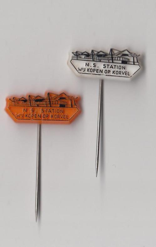 Tilburg NS Station Trein speldjes, Verzamelen, Speldjes, Pins en Buttons, Gebruikt, Speldje of Pin, Overige onderwerpen, Ophalen of Verzenden