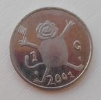 Laatste gulden Nederland 2001, Postzegels en Munten, Munten | Nederland, Ophalen of Verzenden, Koningin Beatrix, 1 gulden, Losse munt