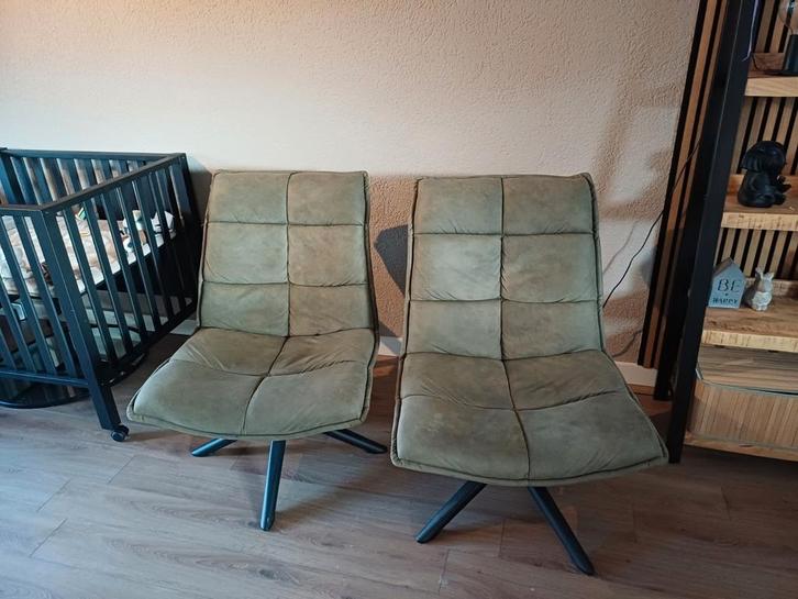 Fauteuils in zeer goede staat, Huis en Inrichting, Fauteuils, Zo goed als nieuw, 50 tot 75 cm, Ophalen