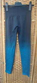 Sportlegging, maat M, Kleding | Dames, Sportkleding, Blauw, Overige typen, Ophalen of Verzenden, Zo goed als nieuw