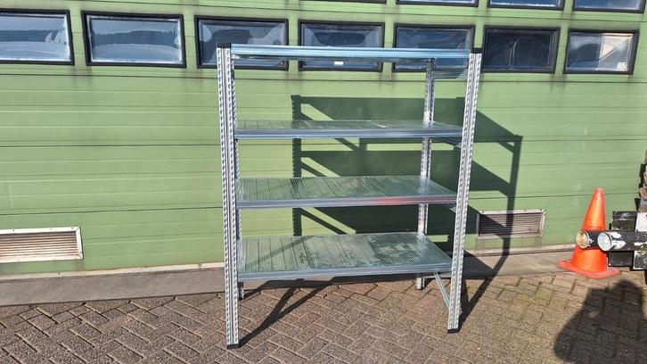 legbordstelling , Metalsistem, 172 en 250 cm H , 60 cm D, Huis en Inrichting, Kasten | Stellingkasten, Zo goed als nieuw, Ophalen