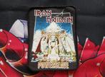 Iron maiden zeldzame vintage 1984 patch 134, Verzenden, Nieuw, Kleding