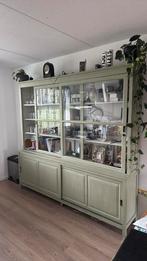 Mooie vitrine / boekenkast, Ophalen, Gebruikt, 25 tot 50 cm, 200 cm of meer