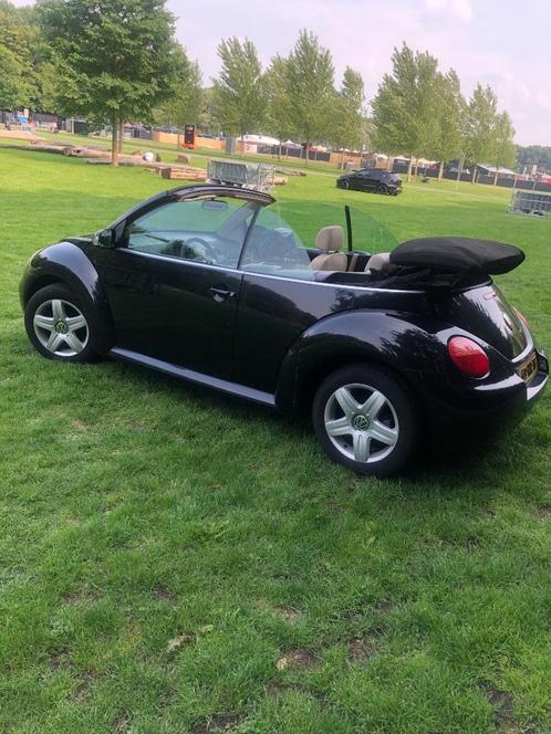 Volkswagen Beetle (Kever) 1.6 Cabriolet 75KW 2005 Zwart, Auto's, Volkswagen, Particulier, Beetle (Kever), ABS, Airbags, Airconditioning