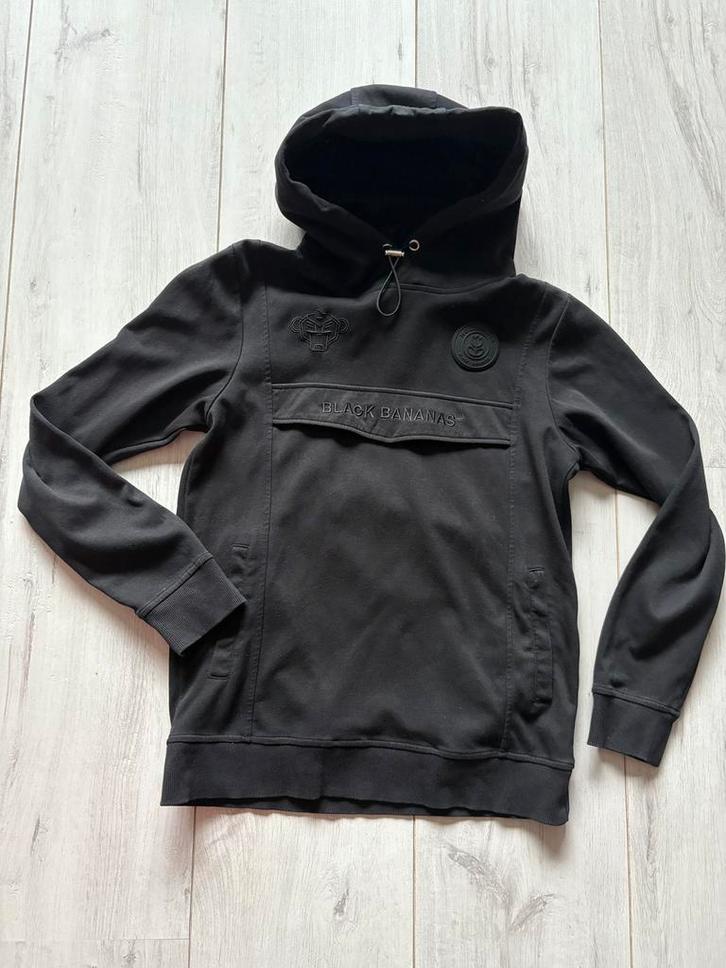 Black Bananas hoodie maat M/ 176., Kinderen en Baby's, Kinderkleding | Maat 176, Zo goed als nieuw, Jongen, Trui of Vest, Ophalen of Verzenden