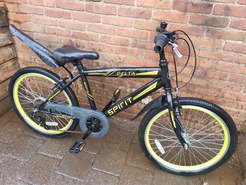 Zgan 22inch Spirit Delta jongensbike 6speed etc 7-9jaar, Fietsen en Brommers, Fietsen | Jongens, Zo goed als nieuw, 22 inch, Handrem