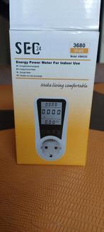 SEC24 Energie Meter - Verbruiksmeter, Doe-het-zelf en Verbouw, Meetapparatuur, Ophalen of Verzenden