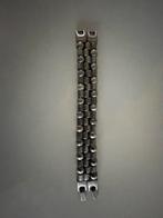 Armband”Josh”, Sieraden, Tassen en Uiterlijk, Ophalen of Verzenden, Zo goed als nieuw, Zilver, Staal