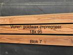 Vuren Bekleding 18x95mm Goldwax - 36m2, Minder dan 25 mm, Nieuw, Plank, 300 cm of meer