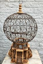 Brocant Vogelkooitje - Decoratief, Ophalen of Verzenden, Gebruikt