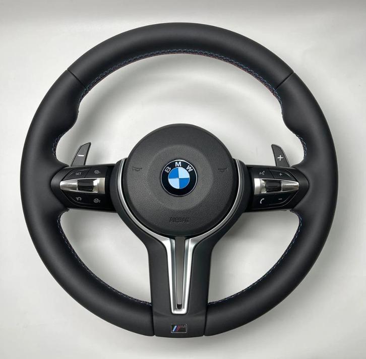 BMW M sport stuur upgrade compleet leer, Auto diversen, Tuning en Styling, Ophalen of Verzenden