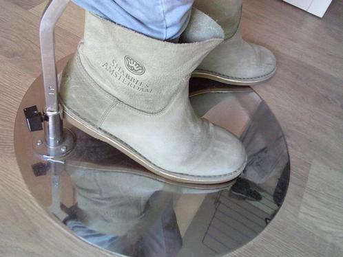 SHABBIES ZGAN in aardetint/natureltint laarzen mt 39, Kleding | Dames, Schoenen, Zo goed als nieuw, Lage of Enkellaarzen, Overige kleuren