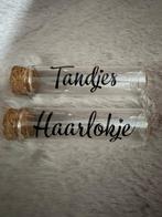 Haarlok flesje of tandenflesje, Ophalen of Verzenden, Nieuw