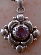 Zilveren 925 zilver kettinghanger prachtig bewerkt amethist, Overige voorstellingen, Verzenden, Paars, Nieuw