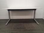 Bureau Ahrend 160x80 wit blad, Ophalen, Zo goed als nieuw, Bureau