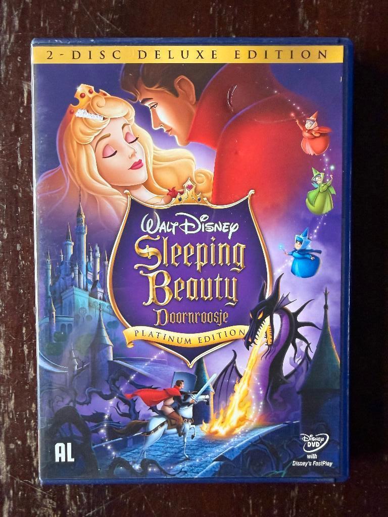 Walt Disney Sleeping Beauty ( Doornroosje ) 2 DVD Box, Cd's en Dvd's, Dvd's | Tekenfilms en Animatie, Europees, Tekenfilm, Alle leeftijden