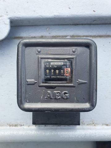 AEG oude stroom meter beschikbaar voor biedingen