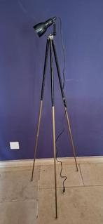 Vintage lees lamp/bakelieten bureau lamp/Singer lamp, Ophalen of Verzenden