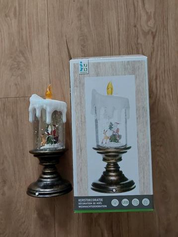 Intratuin Kerstkandelaar Kerstman met Hert Kerstdecoratie beschikbaar voor biedingen