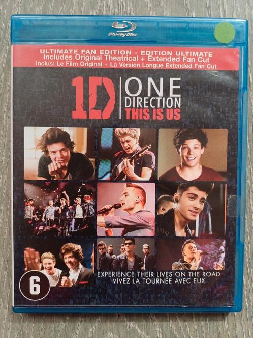 Blu-ray 1D one directon this is us, Cd's en Dvd's, Blu-ray, Zo goed als nieuw, Muziek en Concerten, Ophalen of Verzenden