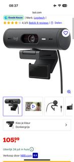 Logitech Brio 500, Computers en Software, Webcams, Ophalen of Verzenden, Nieuw