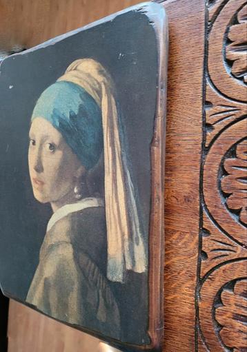 Vermeer's 'Meisje met de Parel' op hout beschikbaar voor biedingen
