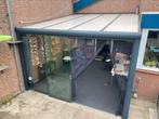 Serre overkapping 4 meter breed 4,86 diep. Met schuifwand, Tuin en Terras, Overkappingen, Ophalen, Zo goed als nieuw