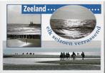 Q465 gelopen ansichtkaart zeeland elk seizoen verrassend, Verzenden, 1980 tot heden, Gelopen, Zeeland