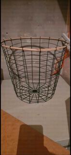 Mand, Ophalen of Verzenden, Zo goed als nieuw, Rond, Riet