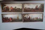 4 jaargetijden ,afbeeldingen vanAdriaan Pietersz. van de Ven, Ophalen of Verzenden