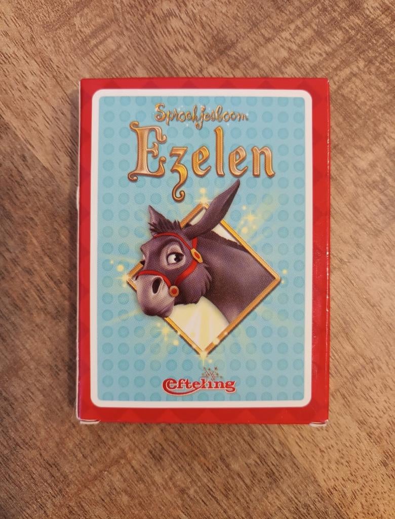 Efteling kaartspel, ezelen ( kan ook kwartet), Ophalen of Verzenden, Kwartet(ten)