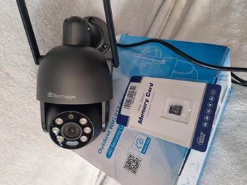 Draadloze Bewakingscamera 4MP + 64GB TF Kaart beschikbaar voor biedingen