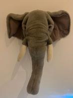 Knuffel Olifantenhoofd voor aan de Muur, Ophalen of Verzenden