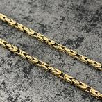 14k gouden koningsketting prachtig schakel 70cm