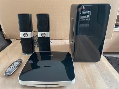 Philips soundhub home theater HTS9221, Audio, Tv en Foto, Home Cinema-sets, Zo goed als nieuw, Blu-ray-speler, Philips, Ophalen