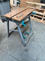 Wolfcraft Workmate - Gebruikt, kan nog mee!, Doe-het-zelf en Verbouw, Werkbanken, Ophalen, Gebruikt, Minder dan 70 cm, Inklapbaar