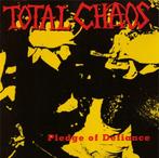 Cd Total Chaos – Pledge Of Defiance (Punk) Promo, Ophalen of Verzenden, Zo goed als nieuw, Poprock