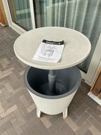 CoolBar - Tafel en Koeler in één!, Ophalen, Zo goed als nieuw, Rond, Kunststof