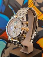 Breitling Crosswind B13355 wit/ parelmoer prachtstaat!, Ophalen of Verzenden, Staal