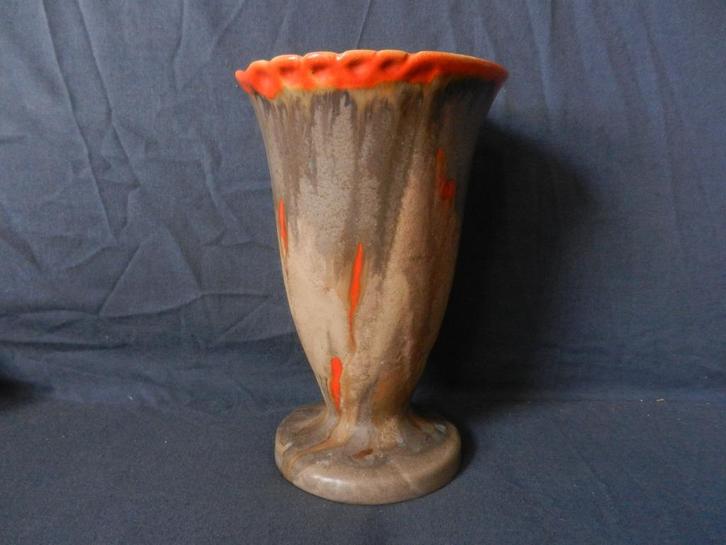 Vaas Kennemer Potterij Plateel Noord Holland Velsen 1933-39, Antiek en Kunst, Antiek | Keramiek en Aardewerk, Ophalen of Verzenden