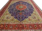 Perzisch tapijt - Tabriz - 395 x 305 cm - Handgeknoopt kleed, Gebruikt, 200 cm of meer, Ophalen of Verzenden, 200 cm of meer