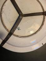 Delfts blauw bord, De Klaauw, Ophalen of Verzenden