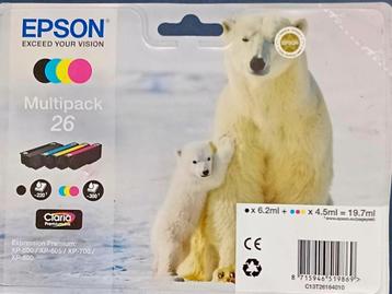 Epson 26 multipack cartridges 