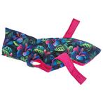 Windhondenjas W2 Hibiscus maximale ruglengte 50 cm, Ophalen of Verzenden, Nieuw, Hondenjas