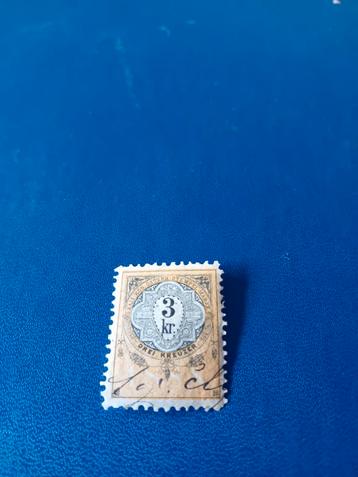 Oostenrijkse postzegel - 3 Kreuzer beschikbaar voor biedingen
