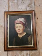 oud portret ``WOONWINKEL RUSTIEK``, Antiek en Kunst, Ophalen of Verzenden